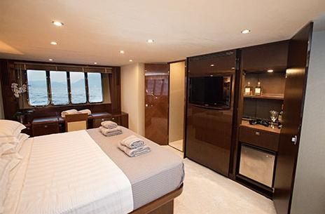 Yacht Accommodation, yacht suites