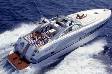 day yacht charter Mykonos, motor yacht Mykonos, high-speed yacht