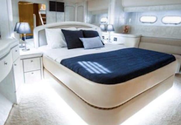 yacht accommodation, yacht suites, luxury yacht